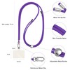 TBOC 2X Cell Phone Lanyard [Purple] - Comfortable Universal Smartphone