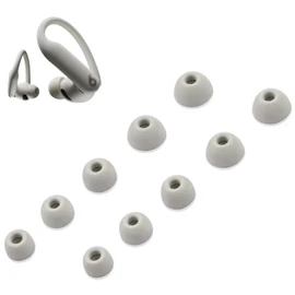 Replacement for BeatsPowerbeats Pro 2 Earbuds Tips Silicone Ear Tips, Powerbeat Pro 2 Eartips XS/S/M/L/XL 5 Size 5 Pairs, Quick Sand 923g5p