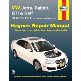 Volkswagen Jetta, Rabbit, GTI, Golf 06-11 Haynes Repair Manual (Paperback)