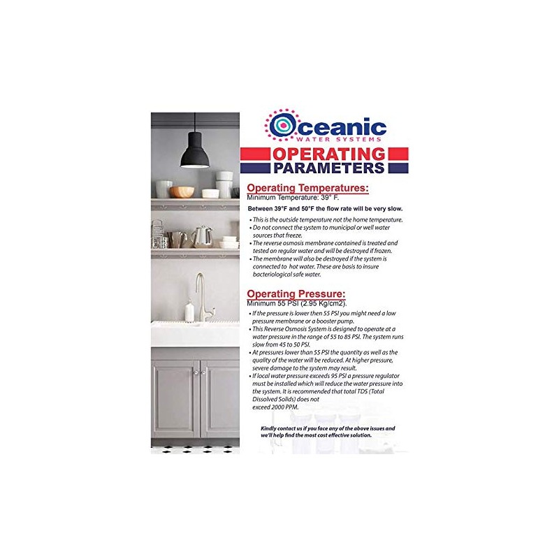 4 Stage Reverse Osmosis and Deionization (RO/DI) Portable Space Saver