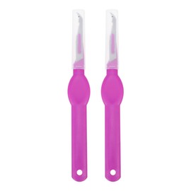 Operitacx 2pcs Seam Ripper and Thread Remover Tool Stitch Unpicker for DIY Sewing Ergonomic Handle for Comfortable Grip for Tailoring and Crafting