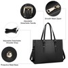 Laptop Bag for Women 15.6 Inch Laptop Tote Bag Leather