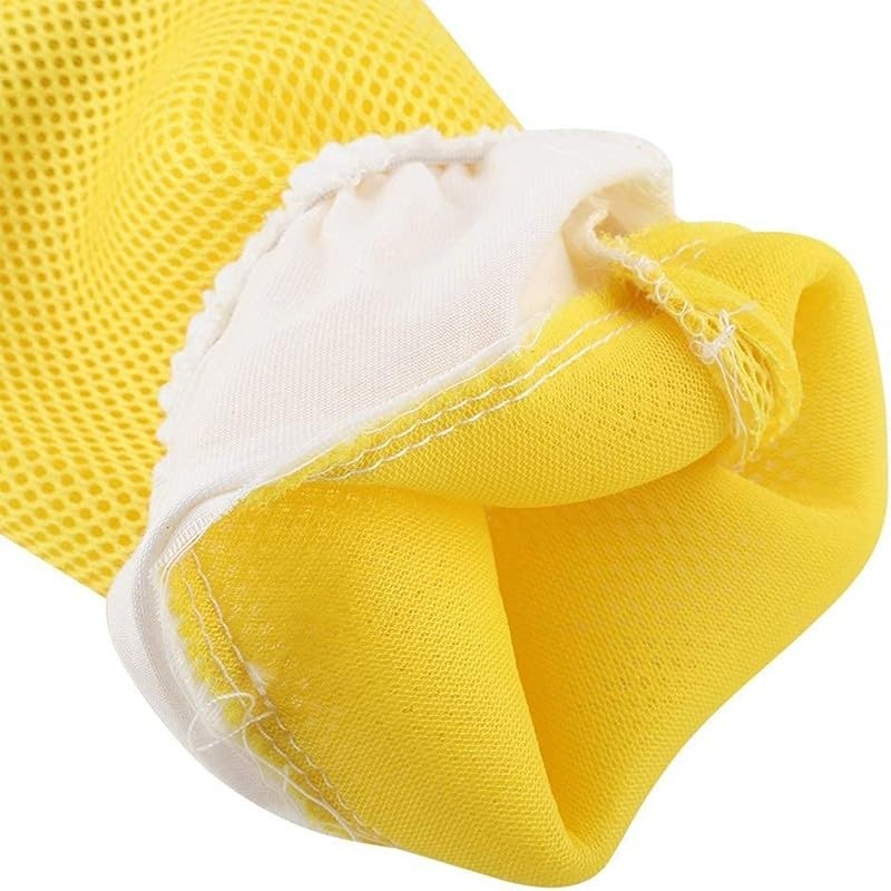 AIMALL 18.11 Inches Beekeeping Gloves Goatskin with Vented Beekeeper Keeping