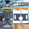 SENDUO Automatic Wire Stripper Machine,25W 0.04" - 0.79" Electric Wire