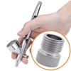 Briny River 3Pcs Airbrush Hose Adaptor G1/8 BSP Male Brass