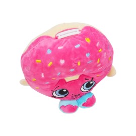 Moose Shopkins Pink D'Lish Donut Plush Coin Bank for Girls NEW