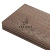 Walnut Wood Sheets Thin Lumber, Black Dark Unfinished Board for