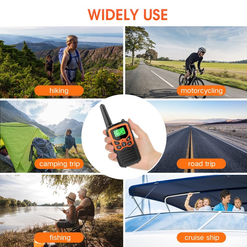 Walkie Talkies, MOICO Long Range Walkie Talkies for Adults with