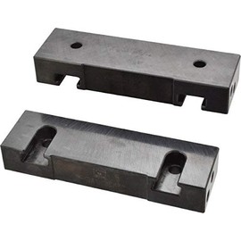 Snap Jaws 6MSJ-185 Machineable Steel Jaws 1" x 1-3/4", 6", (Pack of 2)