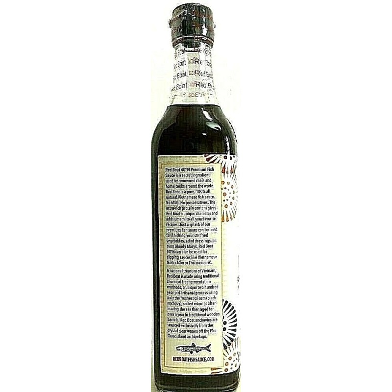 Red Boat Fish Sauce First Press 100% Pure 17oz (