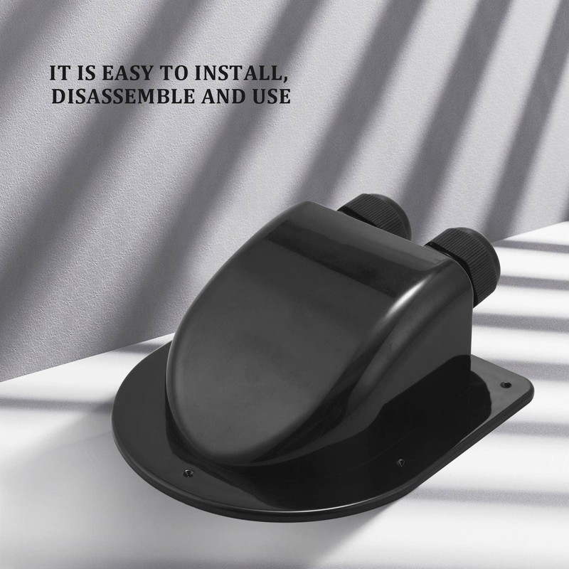 Papiivan Roof Wire Entry Gland Box Solar Panel Cable Motorhome