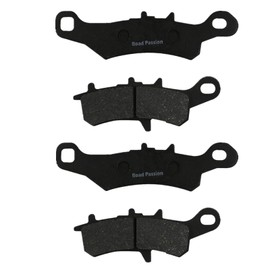 Road Passion Front Brake Pads for Kawasaki Brute Force 650 KVF650 KVF 650 2005-2011 Prairie 650 KVF650 2002-2003 Prairie 700 KVF700 Team Green 2004-2009 KFX450R 2008-2014