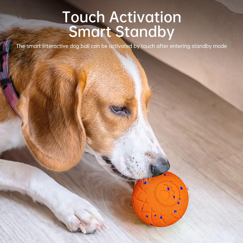 hipibbo Interactive Dog Toys Dog Ball, Durable Motion Pet Toys