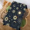 Walmsco Tablecloth Golden Sun Moon Decor For Dining Room Kitchen