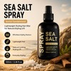 Men Keratin Sea Salt Spray, Volumizes Texturizes Lifts Curls &
