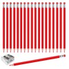 Adhere 25pcs Checking Pencils advertising pencil Erasable Pre-Sharpened #2 HB