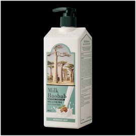 Milk Baobab Body scrub wash rosemary mint 800ml + foot shampoo ice lemon 400ml dead skin care set / 바디 스크럽 워시 로즈마리민트 800ml + 풋샴푸 아이스레몬 400ml 각질케어 세트