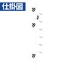 ハヤブサ(Hayabusa) これ一番 金袖鈎 ハゲ皮サビキ 6本鈎 3-0.6 HS713-3-0.6