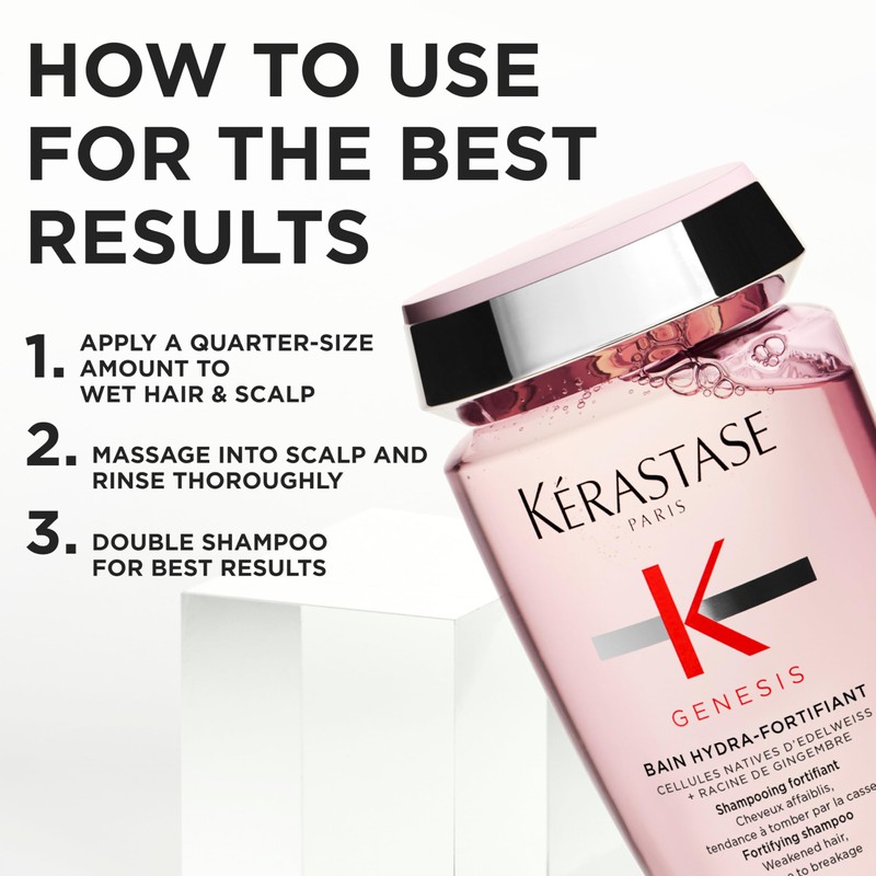 Kerastase Genesis Thermique Blow Dry Primer, Heat Protectant for Weak