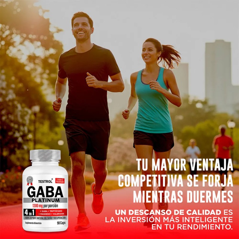 Gaba Platinum Testrol Combo Duo 90 Capsulas Cu Cpsulas