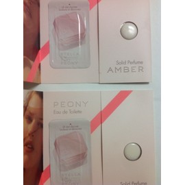 Stella McCartney Lot of  5 SAMPLE Stella McCartney IN TWO PEONY edt + Amber solid perfume sample
