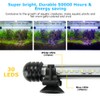 BELLALICHT LED Aquarium Light With Timer, Aquarium Lamp, White Blue
