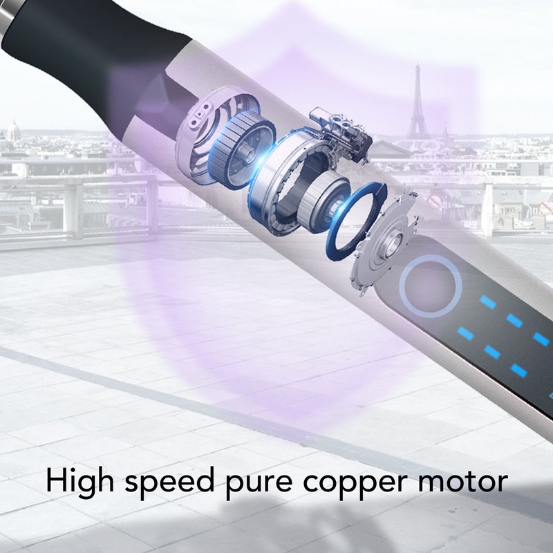 Electric Engraving Pen Aluminum Alloy Silver Mini Micro Engraver with