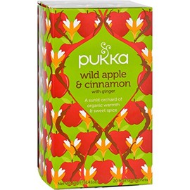 Pukka Wild Apple & Cinnamon with Ginger Teabags 20 per Pack