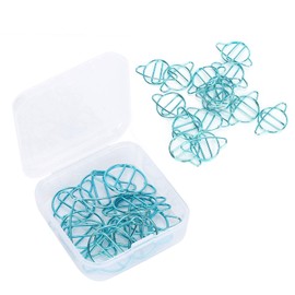 Pack of 20 Paper Clips Cartoon Planet Shape Paper Clips Paper Clips for Home and School Craft Decorations