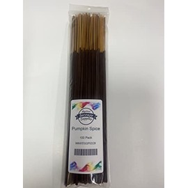 Pumpkin Spice 11" Incense Sticks Punk Heavily Scented Long Burn Time ~100 Sticks ~