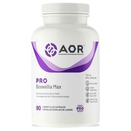 AOR Pro Boswellia Max, 90 Vegetable Capsules