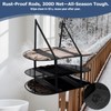 MiToBeLe 2Pcs Over The Door Drying Rack with 4 Hooks,3