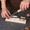 Cascanueces Mecánico de Escritorio, Herramienta para Romper Nueces, Abridor de