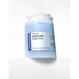 Dermatory [더마토리] 히알루론 수분샘 엠보 패드 60매 [Dermatory] Hyaluron Moisture Serum Embossed Pads 60 Sheets