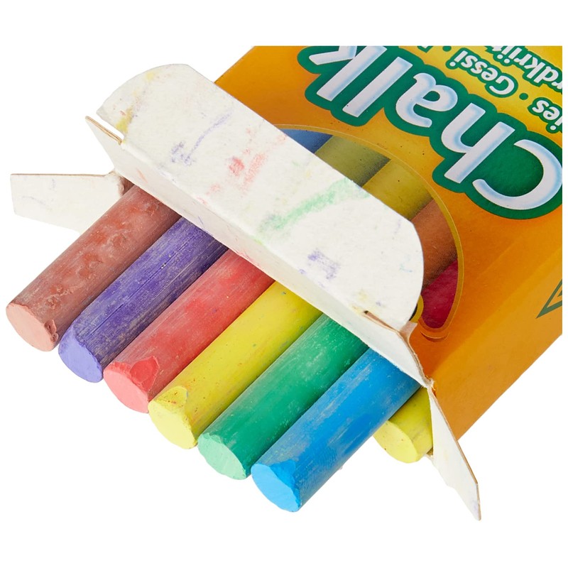 Crayola - Anti Dust Assorted Chalk
