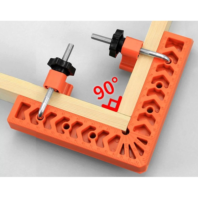 (4Sets) Corner Clamps for Woodwork Wood Clamps 90 Degree clamp