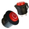 2 Pcs Power Button Switch Push Start Replacement Parts for