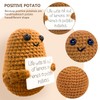 xiaowanwan Positive Potato, Knitted Positive Potato, Positive Potato Pocket Hug