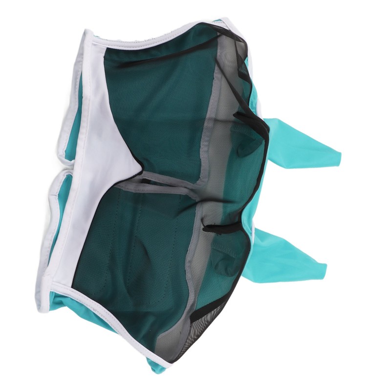 Mesh Horse Fly Mask Elastic UV Protection Detachable Breathable Horse