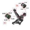 Tiny Force Rear Left & Right Knuckle Bushing Kit Compatible