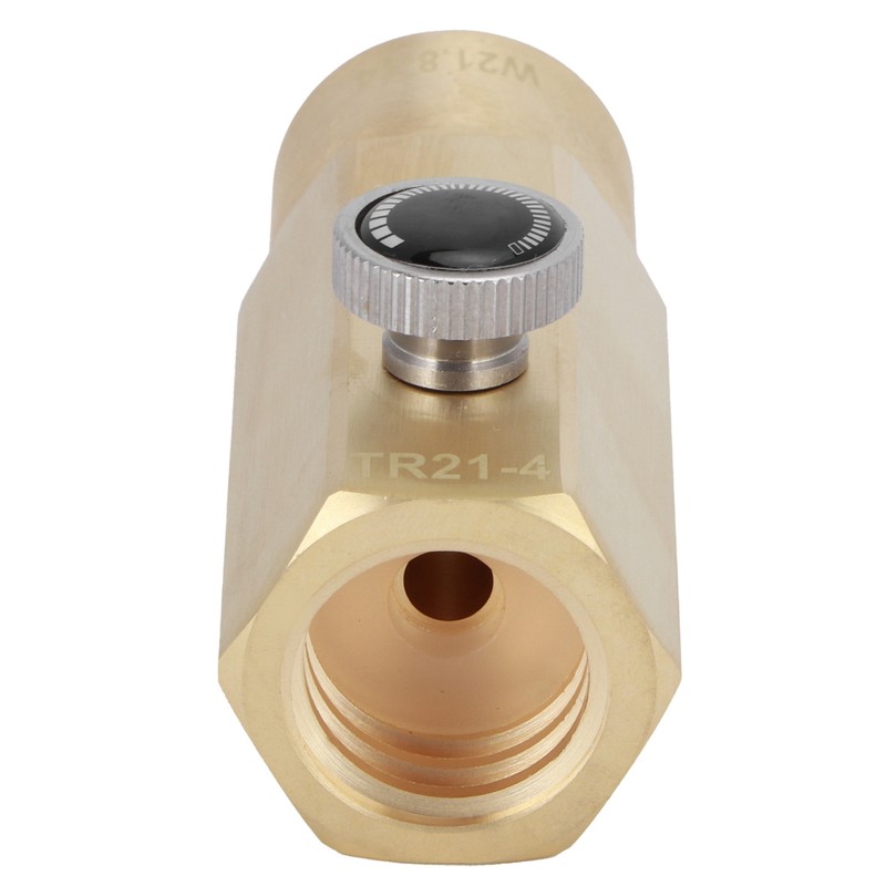 CO2 Refill Adapter Connector Kit W21.8-14 Soda Inflation Valve Cylinder