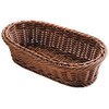 Lacor Oval Bread Basket, Polypropylene Brown, 14 x 19 x