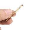 sourcing map 5pcs 120-140 Grits Diamond Grinding Bit 3mm Inverted
