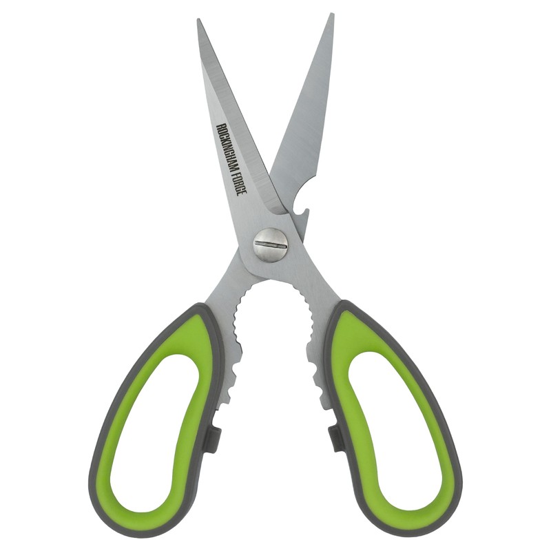 Rockingham Forge Sharp Kitchen Scissors with Nut Cracker and Bottle