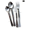 Medieval Eating Utensil Set Silverware Flatware Stainless Steel Fork Spoon