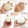 Exfoliante Facial de Lufa Almooni – Set 6 Esponjas Naturales