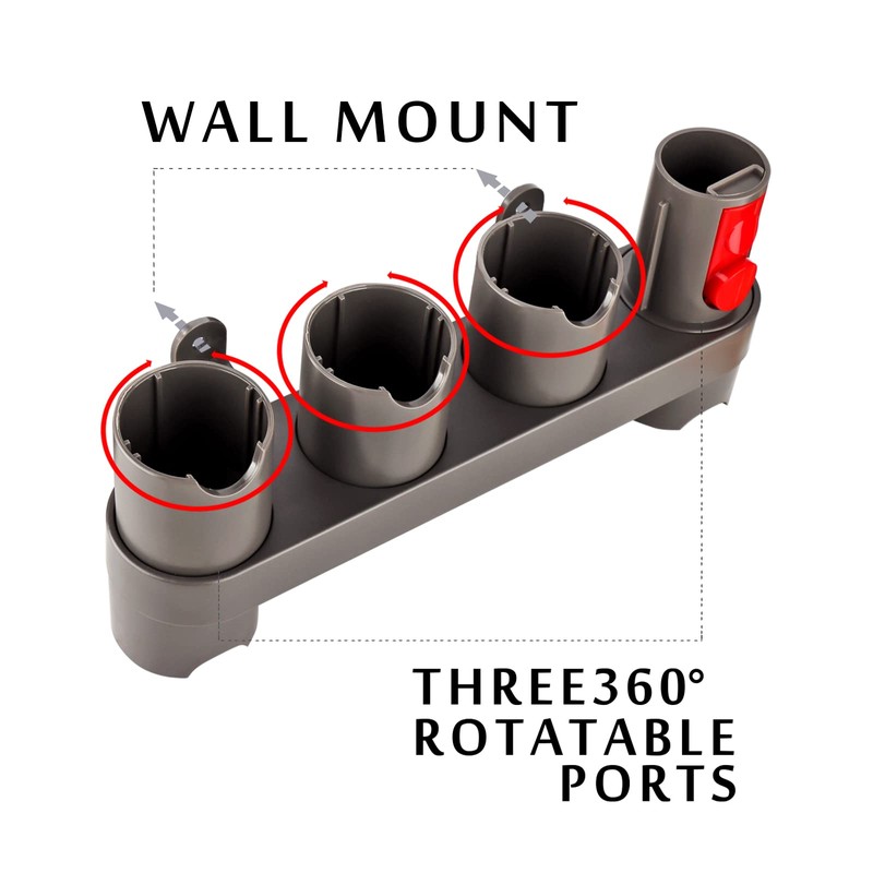 CRAVERLAND Attachments Holder for Dyson Vacuum Cleaner, Compatible with GEN5/G5/V15/V12/V11/V10/V8/V7,