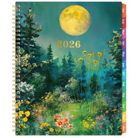 2026 Planner - 2026 Planner Weekly and Monthly from Jan. 2026 - Dec. 2026, 9" x 11", 2026 Weekly and Monthly with Coated Tabs, Reference 2026 Calendar