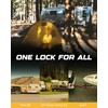 RETRUE Universal Coupler Lock Trailer Locks Ball Hitch Trailer Hitch