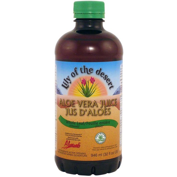 Lily of the Desert Aloe Vera Juice (Plastic Bottle), 946ml / Whole Leaf